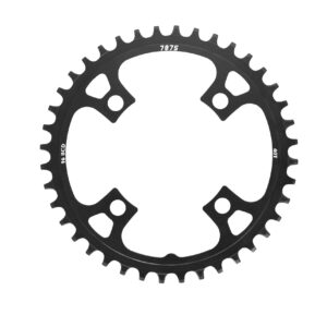 SunRace verižnik CRMX00 40z. BCD96, NARROW-WIDE, Alu, črn