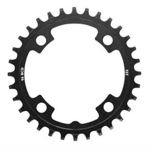 SunRace verižnik CRMS00 BCD96, NARROW-WIDE, Steel, črn - Image 1