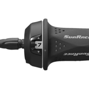 SunRace ročica prestav TSM21 twist shifter desna, 7p.